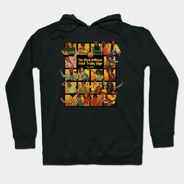 SOUL TRAIN LINE 2023 Hoodie by fatkahstore